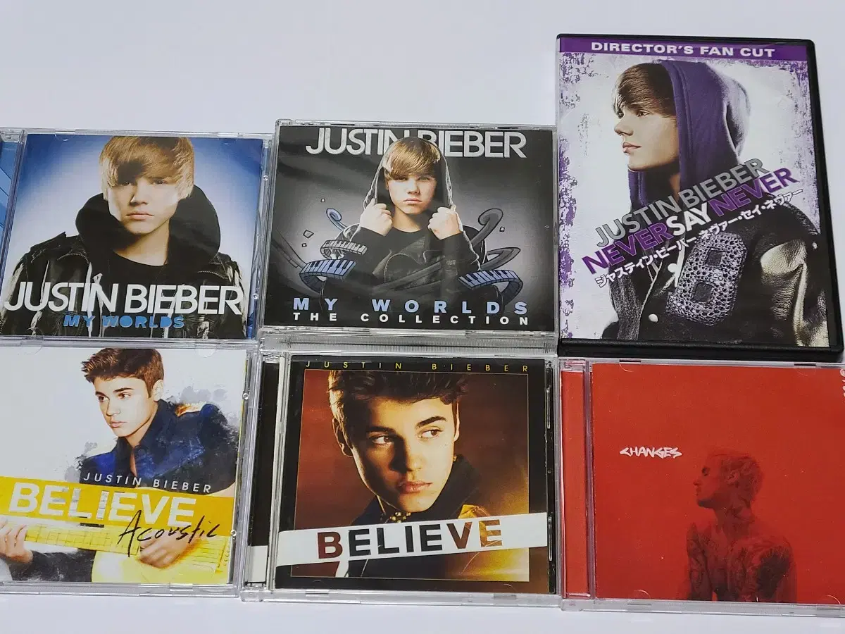 저스틴 비버 CD 일본앨범 정규 1집 3집 Justin bieber | 브랜드 중고